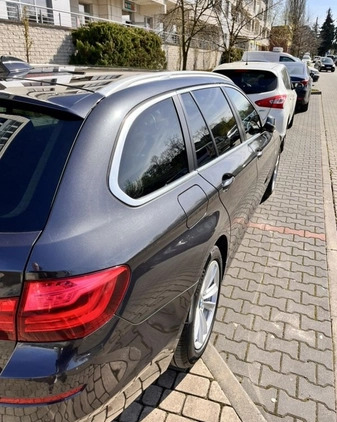 BMW Seria 5 cena 72000 przebieg: 227707, rok produkcji 2015 z Warszawa małe 379